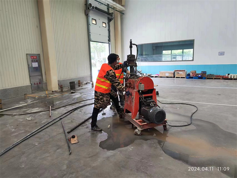 河源厂房地面下沉塌陷注浆加固施工